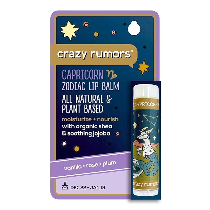 Crazy Rumors Capricorn Zodiac All Natural, Plum)