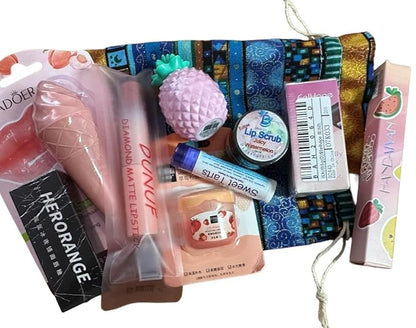 Lip Prodiuct Gift Sack With An