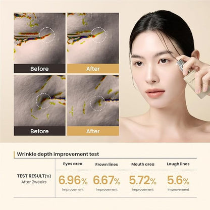 Phyto Protein Volumizing Serum – 15ml (0.5 fl oz) Facial Treatment with Botanical Extracts and Peptides – Skin Firming, Radiance Boost, Hydrating, Plumping, Tone Enhancing