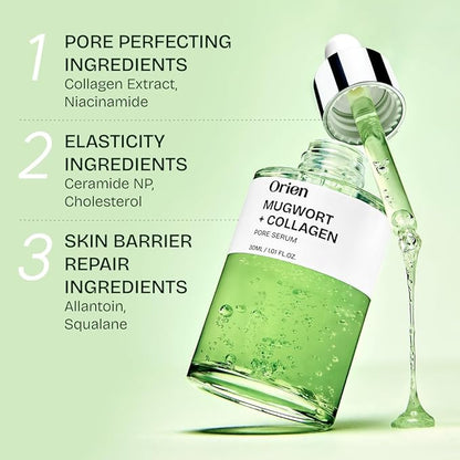 Orien Mugwort Collagen Pore Serum 1.01 fl.oz.