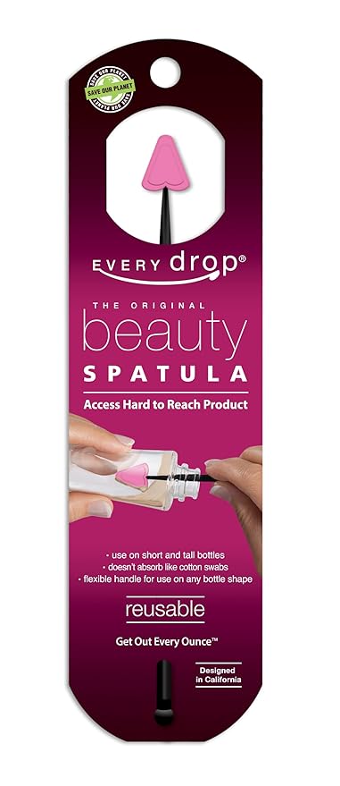 Beauty spatula, get hard to