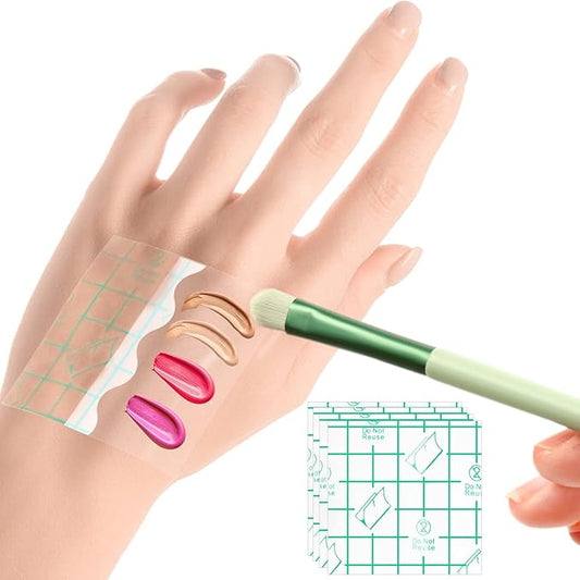 50 Pieces Hand Palette, Single Use Makeup Hand