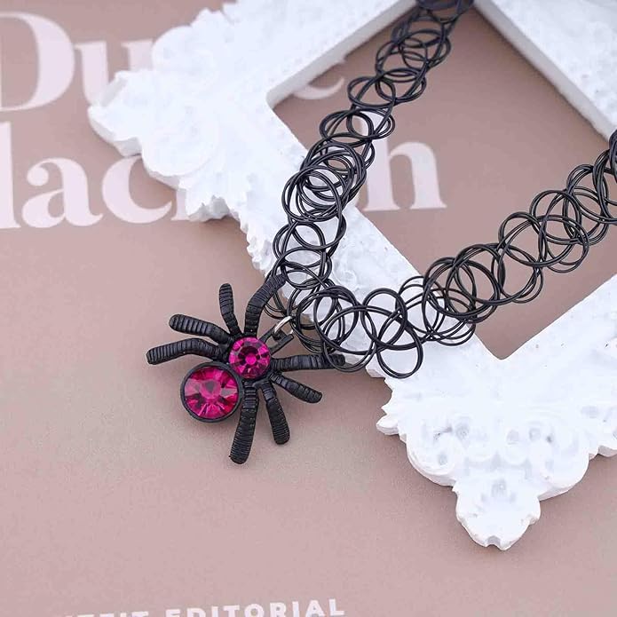 Black Velvet Choker Necklace Goth Balck