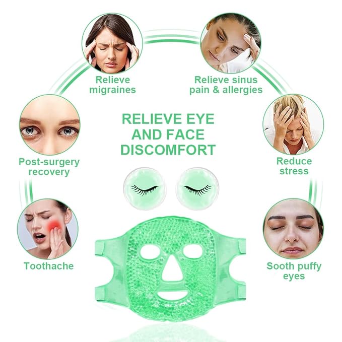 Face eye masks for dark