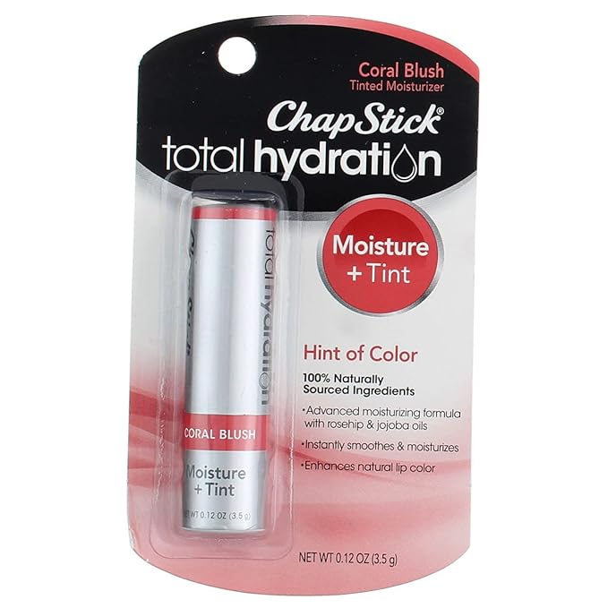 ChapStick Total Hydration Coral Blush 0.12 oz