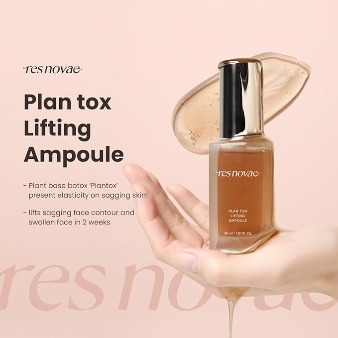 Plan Tox Lifting Serum – 30ml (1.01 fl oz) Skin Treatment with Spilanthes, Peptides, Collagen, and Botanicals – Firming, Wrinkle Care, Pore Minimizer, Skin Firmness, Hydrating
