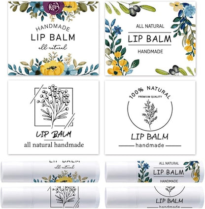 OLYCRAFT 100Pcs 4 Styles Lipstick Tag Wrapping