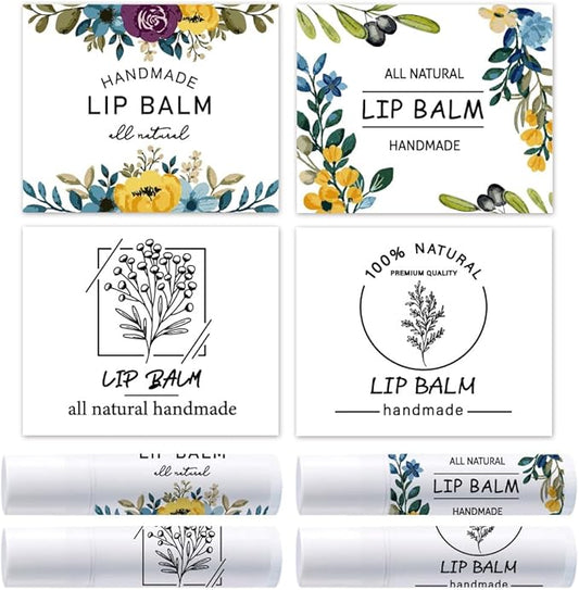 OLYCRAFT 100Pcs 4 Styles Lipstick Tag Wrapping