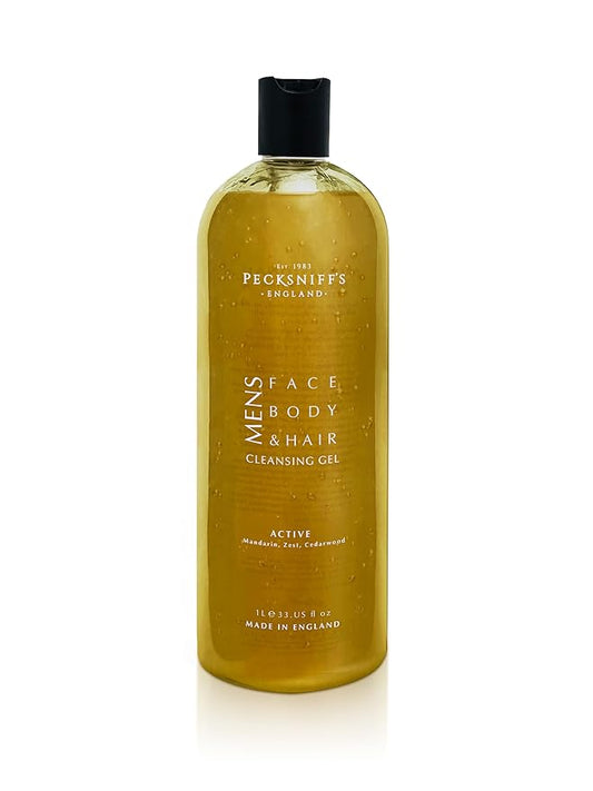 Pecksniff's Active Men's 3-in-1 Cleansing Gel