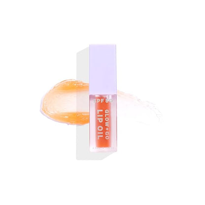 SPF50 Glow & Go Lip Oil: Caramel)