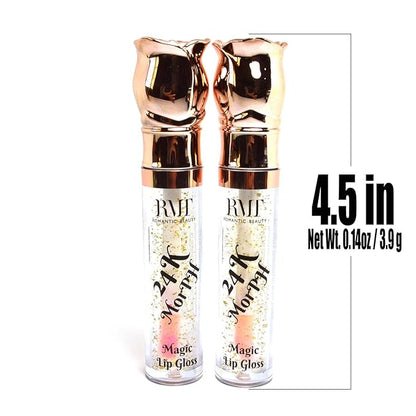 2PCS of 24k Morph Magic Lipgloss Vitamin Lip Magic