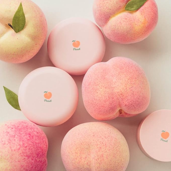 SKINFOOD Peach Cotton Pore Blur Pact - Sebum Quick Minimizer