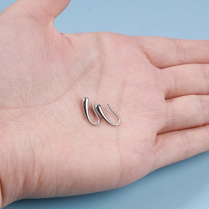 Vintage Water Drop Earrings Gold Teardrop