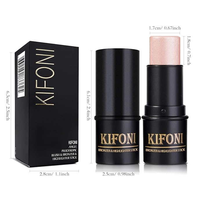 2 Pcs Cream Contour Stick Makeup Kit, Cream