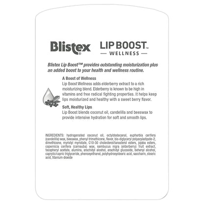 Blistex Lip Boost Wellness Intensive Hydration Elderberry