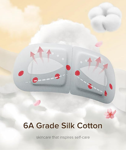 Steam Eye Mask 16 Packs and 7 Packs 3D Self Heated Eye Mask for Dry Eyes with 100+ Soft Beads,Steam Eye Mask for Sleeping,Relaxation, Disposable, Spa, Travel Gifts for Women, Men