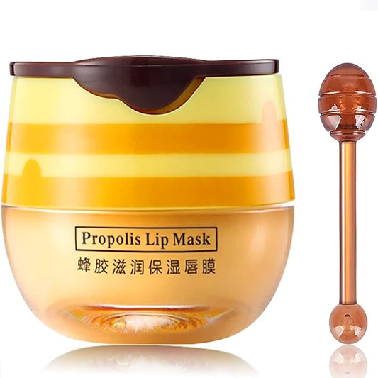 Lip Balm Honey Pot, Propolis Moisturizing Sleeping