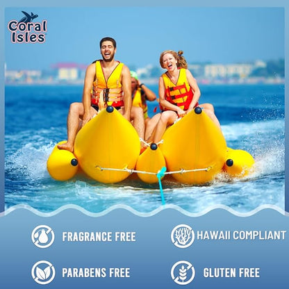 Sunscreen Spray SPF 30 - Broad Spectrum UVA/UVB Protection - Hawaii 104 Reef Act Compliant (Oxybenzone & Octinoxate Free) - Non-Greasy, Fragrance Free - Water Resistant - 6 Fl Oz 3 pack