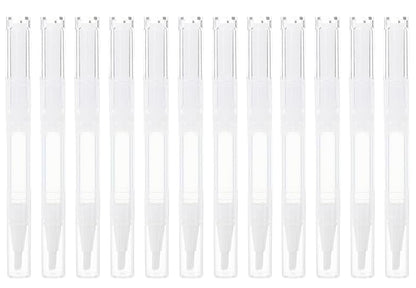 12 Pcs 3 ml Transparent Empty Nail Oil ml