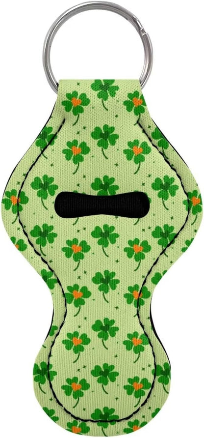 Chapstick Holder Keychain for Lipstick Lip Girls