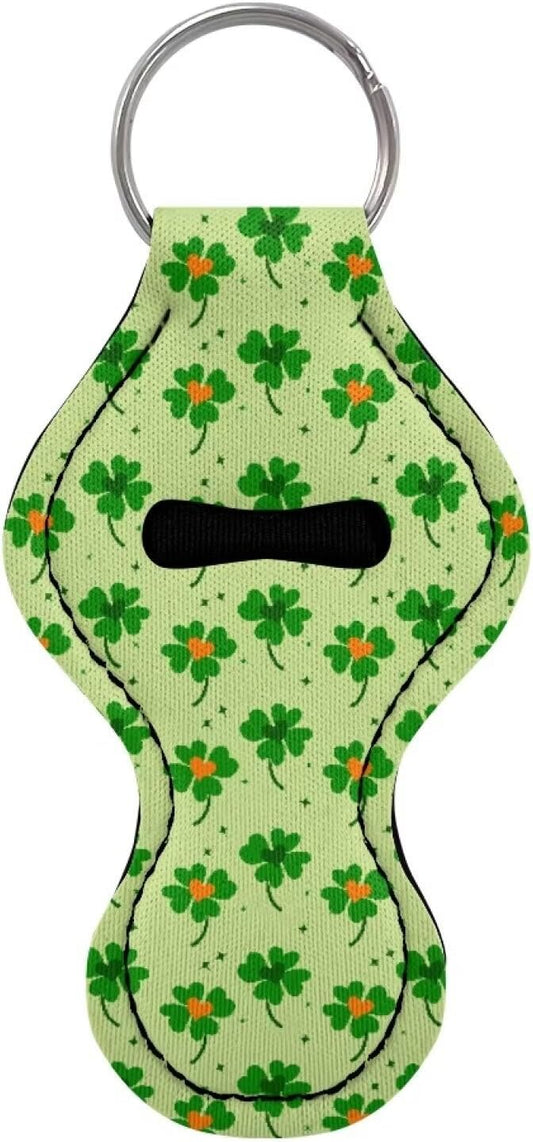 Chapstick Holder Keychain for Lipstick Lip Girls