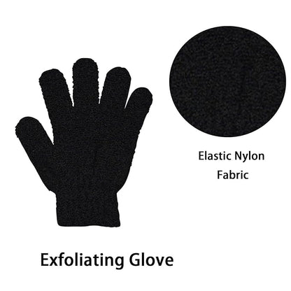 3Pack Self Tanning Mitt Set, 1 Self Tanning Mitt, 1 Self Face Tanning Brush, 1 Exfoliating Glove, Self Tan Kit (3pcs tan applicators)