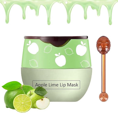 Bee Lip Balm Honey Pot, Strawberry