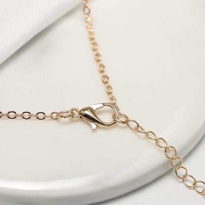 Snake Pendant Necklace Punk Serpent Drop