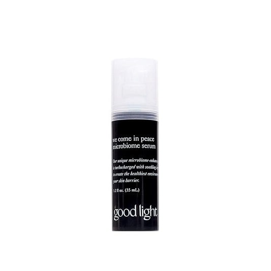 good light We Come in Peace Microbiome Serum, Face Serum That Helps Hydrate, Protect, Nourish and Promote Skin Cell Turnover, Made with Bakuchiol and Blue Tansy (1.2 fl oz)