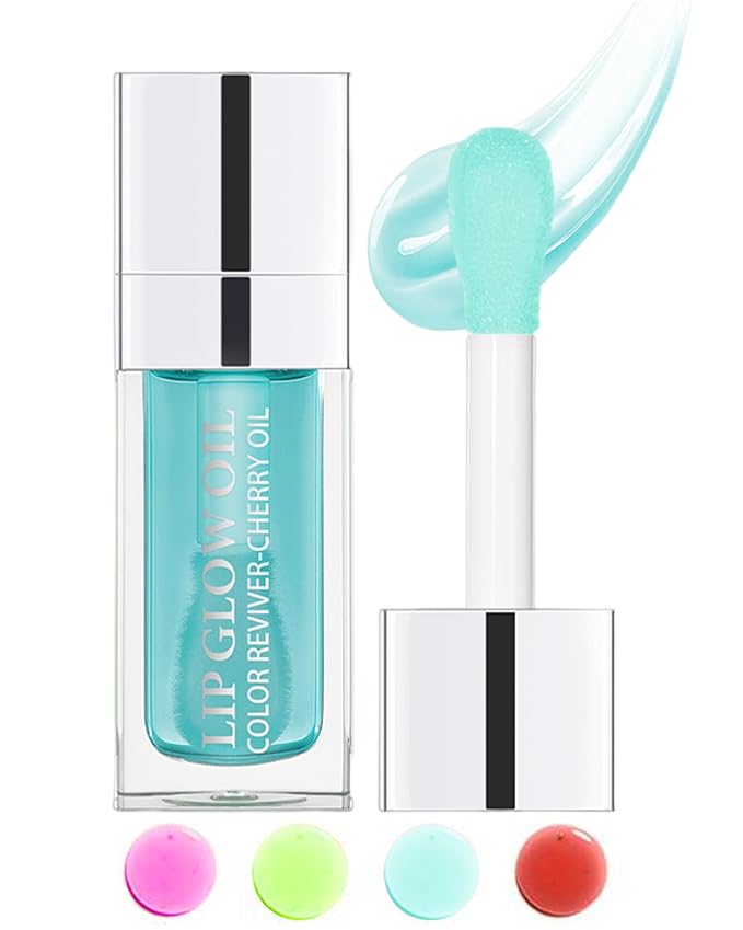 Tinted Moisturizing Lip Glow Oil,Hydrating Plumping Gift