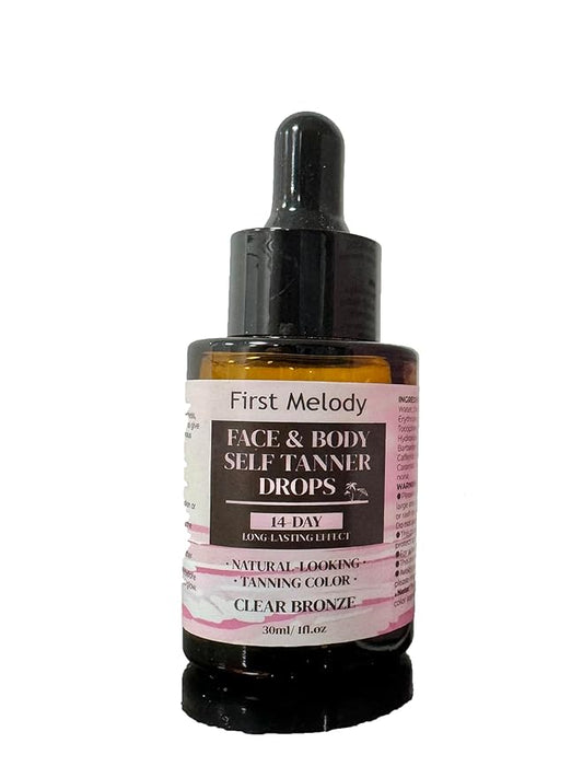 Self Tanner Drops for Face Tanner, Sunless Tan, Body & Face Self Tanner Drops (Drops-1)