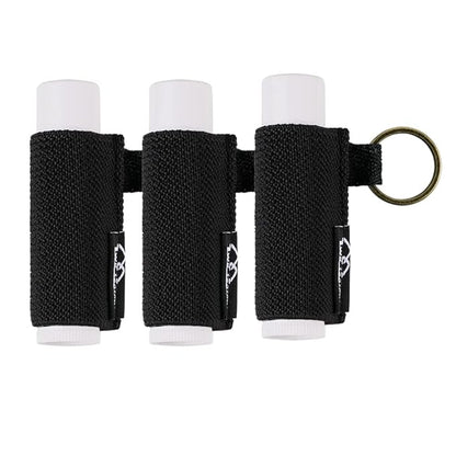WK IEASON Lip Balm Holder Keychain with Clip, Tight-knit