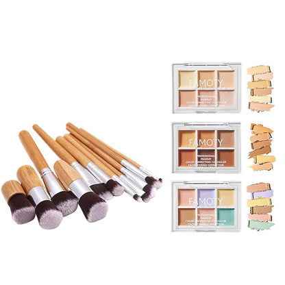3 Pack Highlight & Contour Pro Palette,