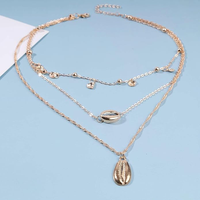 Boho Coin Disc Necklace Choker Gold