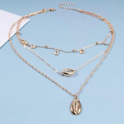 Boho Coin Disc Necklace Choker Gold