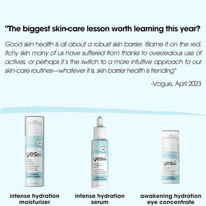 Yes to awakening hydration eye