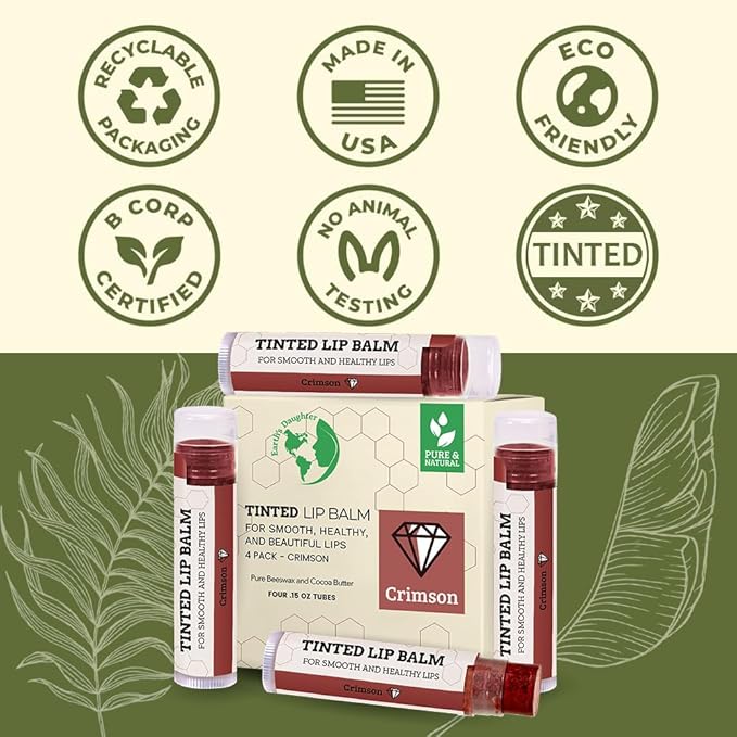 Tinted Lip Balm by Earth’s Daughter