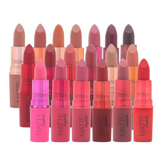 Matte Lipsticks 1-20 (FULL ENTIRE MATTE LIPSTICK COLLECTION)