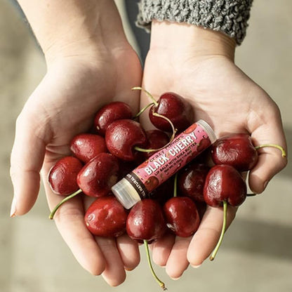 Crazy Rumors Black Cherry Lip Balm. Plant-Based,