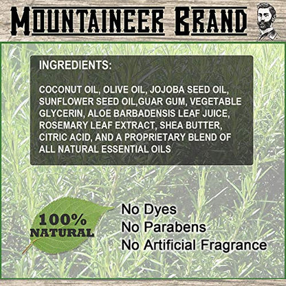 Mountaineer Brand Bald Head Shampoo Moisturizing/Hydrating