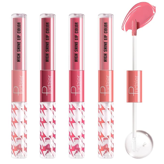 High Shine Lip Gloss with Clear Fixed Color High