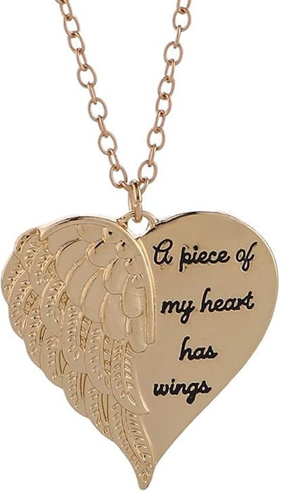 Love Necklace Angel Wings Love Fashion