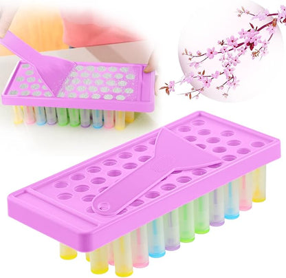 2 Sets Lip Balm Tray and (Purple)