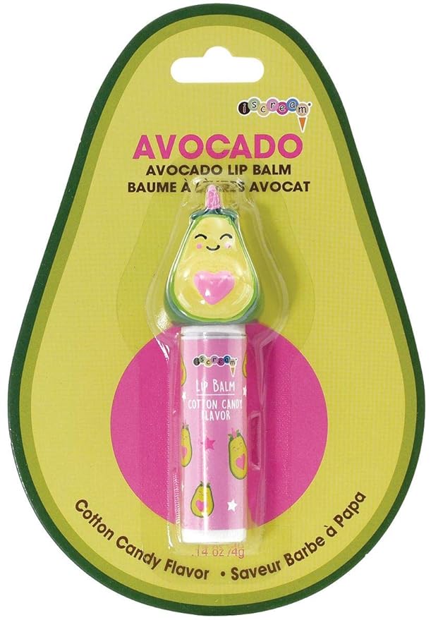 iscream Kawaii Avocado Shaped Cotton Candy Balm