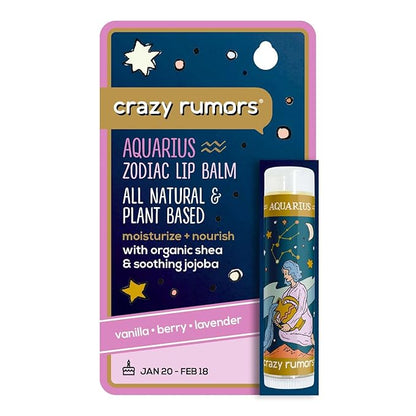 Crazy Rumors Aquarius Zodiac All Natural, Lavender)
