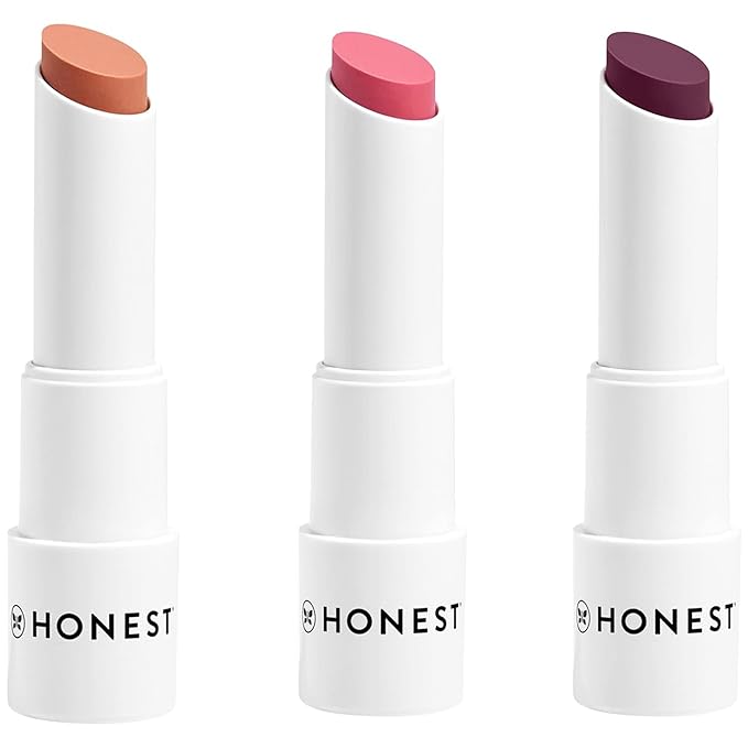 Honest Beauty Tinted Lip Balm 3-Pack