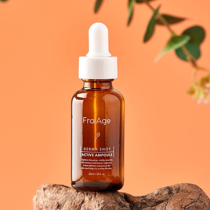 derma shot active ampoule 30 ml 1.01 fl oz_Skin Energy, Moisturizing, Calming,Pore Care, Hyaluronic Acid & Spicule serum, spicule from sea sponges &Hydrating Facial Serum,Korean Skincare.