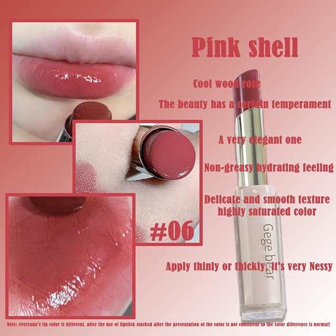 Smooth Luster Lipstick, Lightweight Moisturizing,High Impact Lip Color, Lightweight