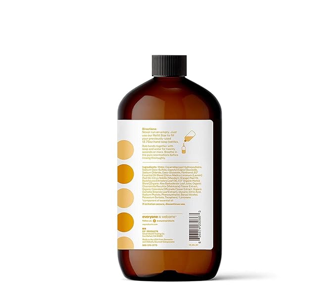 Everyone Hand Soap Refill, 32 Ounce