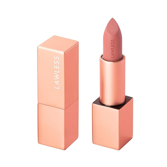 Lawless Forget the Filler Lip-Plumping Line-Smoothing Satin Cream Lipstick - Femme - Natural Ingredients Smooth and Hydrate Lips for a Plumper, Fuller Look - 3.7g